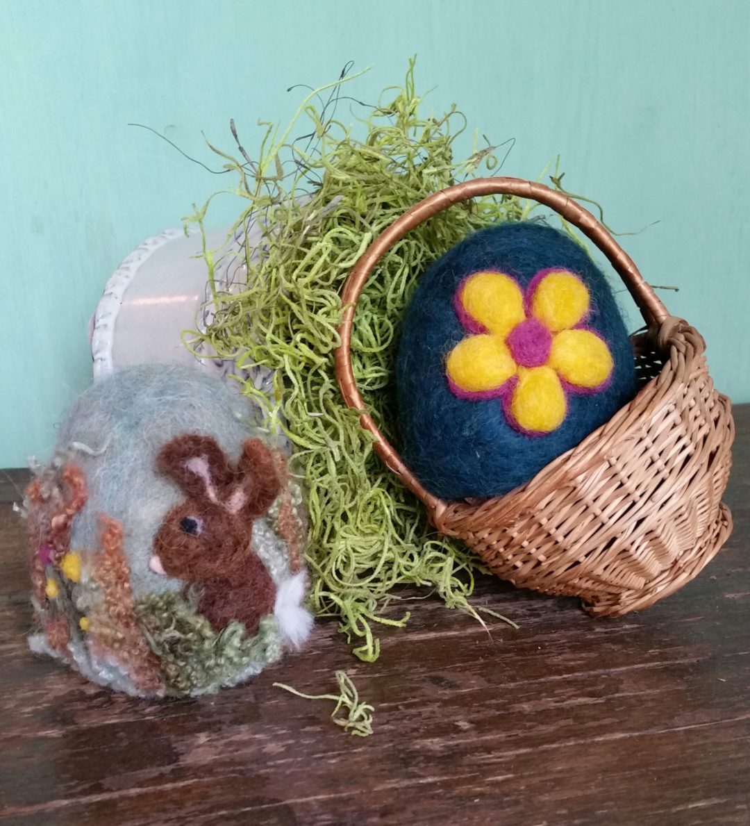 NeedleFelted Wool Easter Egg South Main Creative